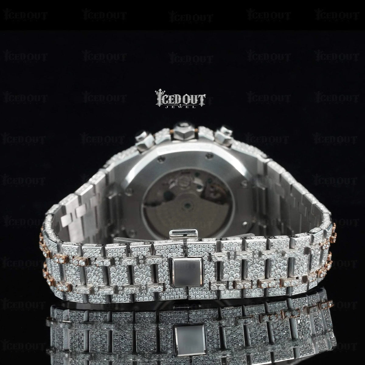Audemars Piguet Royal Oak Chronograph Moissanite Watch