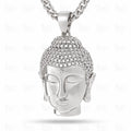 front view of moissanite necklace​

